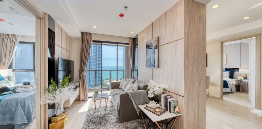 Condominio de 2 dormitorios en Pattaya, Tailandia № 166849