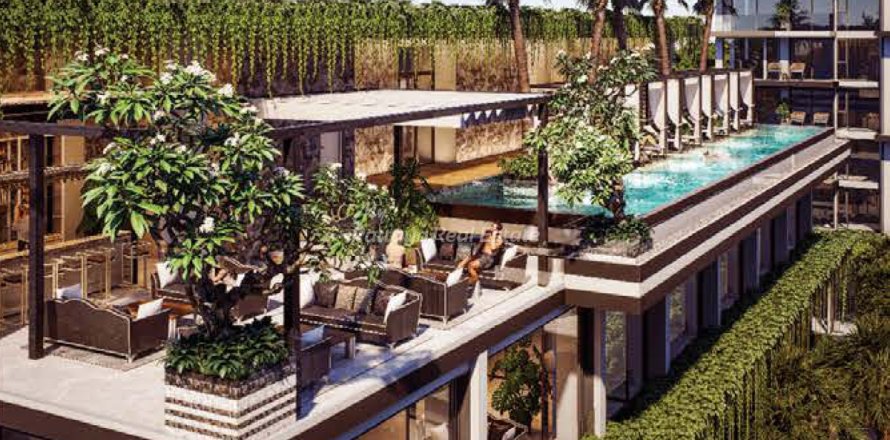Estudio en el condominio en Bang Lamung, Tailandia № 205194