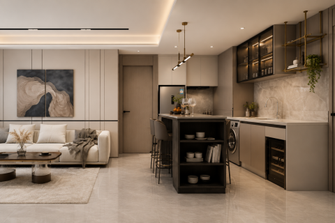 Wohnung in Phuket, Thailand 2 Schlafzimmer № 233255 - Foto 4