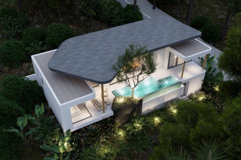 Chalet de 3 dormitorios en Ko Samui, Tailandia № 222515