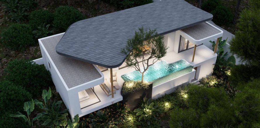 Chalet de 3 dormitorios en Ko Samui, Tailandia № 222515