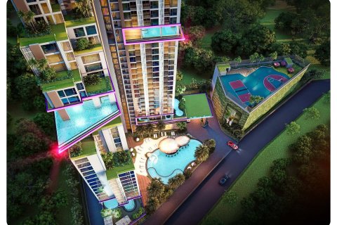 Condo on Jomtien Beach, Pattaya, Thailand, 3 bedrooms  № 165059 - photo 16