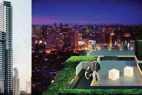 Condominio de 3 dormitorios en Thonburi, Bangkok, Tailandia № 183070 - foto 2