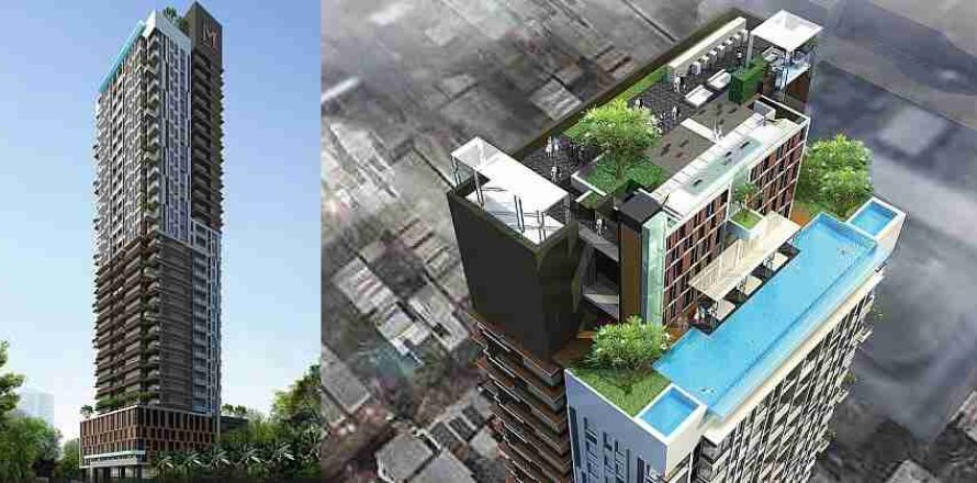 Condominio de 3 dormitorios en Phaya Thai, Bangkok, Tailandia № 183074