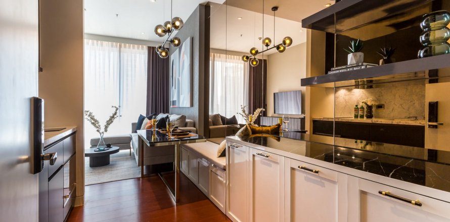 Eigentumswohnung in Bangkok, Thailand, 1 Schlafzimmer  № 143306