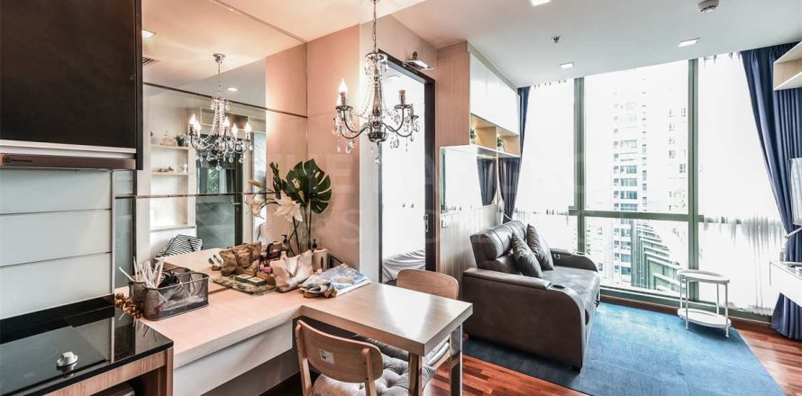 Condominio de 1 dormitorio en Bangkok, Tailandia № 185196