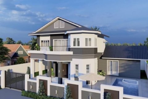 Chalet de 3 dormitorios en Pattaya, Tailandia № 157677 - foto 2