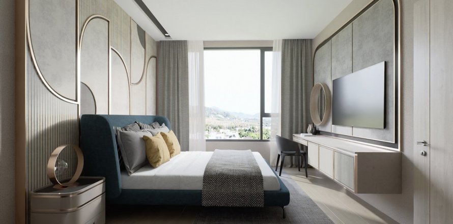 Eigentumswohnung in Phuket, Thailand, 2 Schlafzimmer in Bellevue Lagoon  № 65257