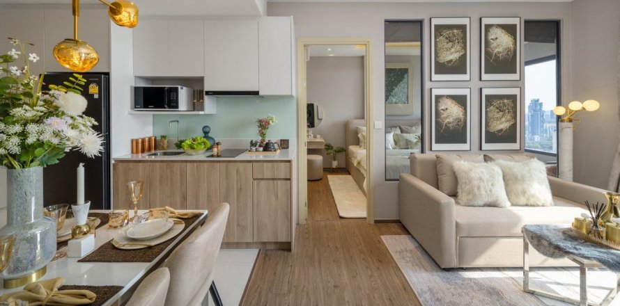 Eigentumswohnung in Pattaya, Thailand, 2 Schlafzimmer in Once Pattaya Condominium № 65252