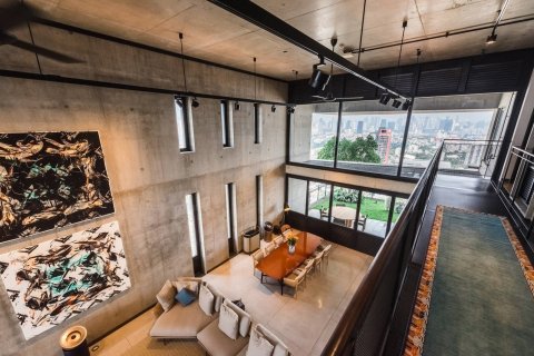 Ático de 4 dormitorios en Bangkok, Tailandia № 180486 - foto 4