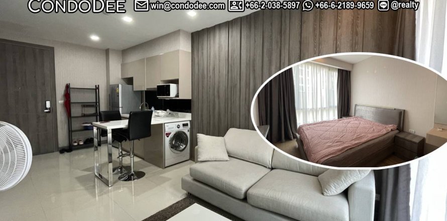 Condo à Watthana, Bangkok, Thaïlande, 1 chambre № 201059