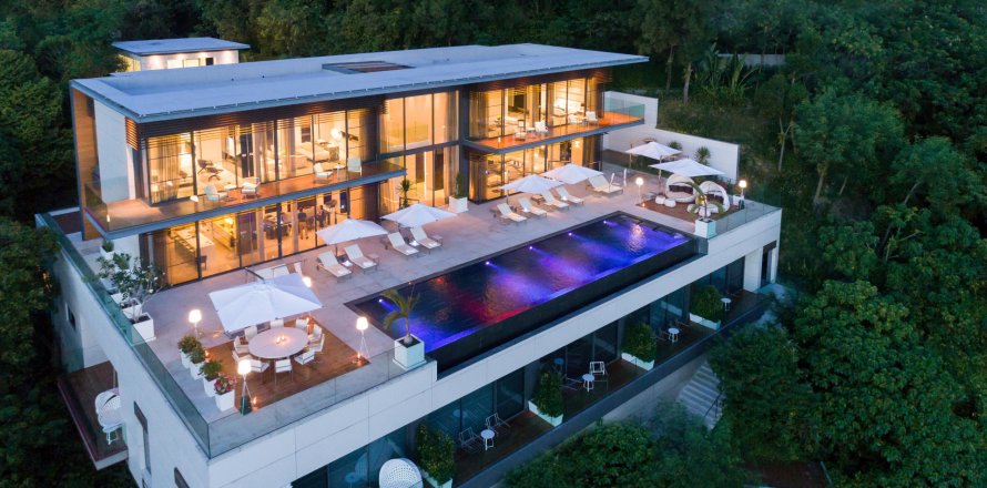 Chalet de 6 dormitorios en Phuket, Tailandia № 137249