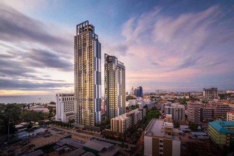 Condo à Pattaya, Thaïlande, 1 chambre  № 205327
