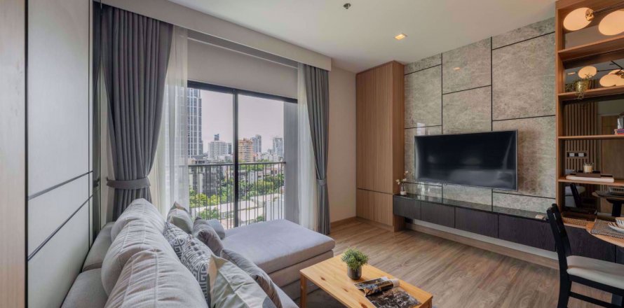 Condominio de 1 dormitorio en Bangkok, Tailandia en Noble Reveal № 68339