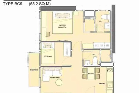 Condominio de 2 dormitorios en Bangkok, Tailandia № 183623 - foto 10