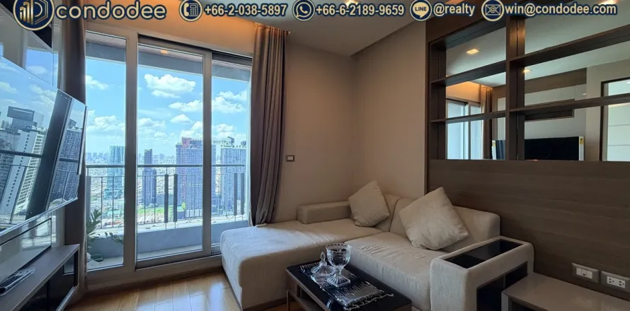 Condo à Watthana, Bangkok, Thaïlande, 2 chambres  № 201075