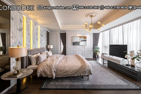 Condo à Watthana, Bangkok, Thaïlande, 3 chambres  № 201073 - photo 4