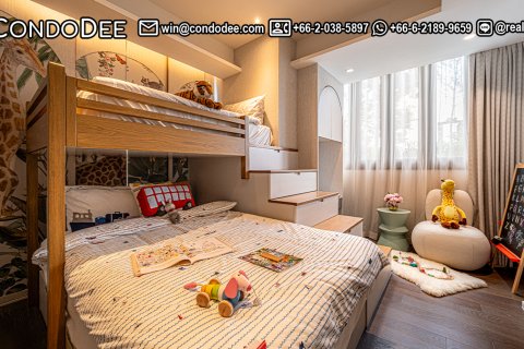 Condo à Watthana, Bangkok, Thaïlande, 3 chambres  № 201073 - photo 15
