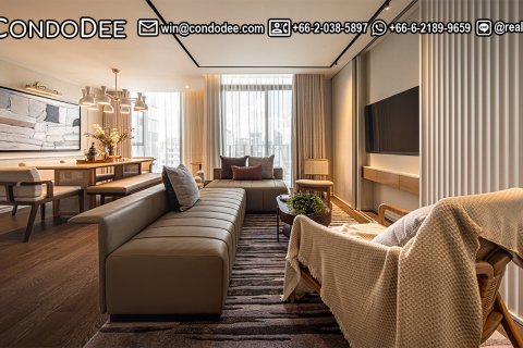 Condo à Watthana, Bangkok, Thaïlande, 3 chambres  № 201073 - photo 9