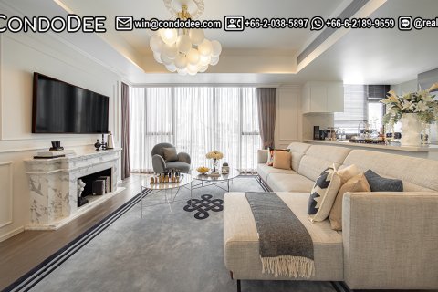 Condo à Watthana, Bangkok, Thaïlande, 3 chambres  № 201073 - photo 3