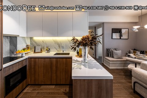 Condo à Watthana, Bangkok, Thaïlande, 3 chambres  № 201073 - photo 12