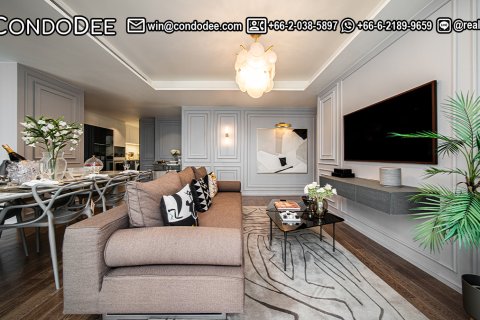 Condo à Watthana, Bangkok, Thaïlande, 3 chambres  № 201073 - photo 13