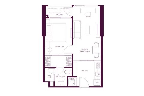 Condominio de 1 dormitorio en Sathon, Bangkok, Tailandia № 170235 - foto 13