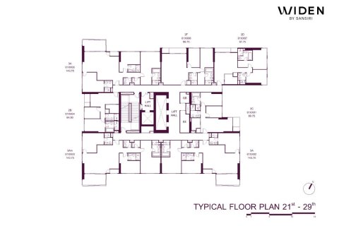 Condominio de 1 dormitorio en Sathon, Bangkok, Tailandia № 170235 - foto 14