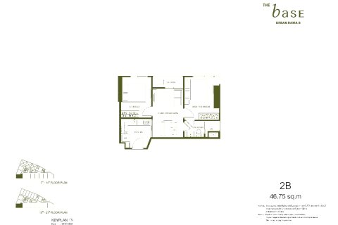 Condominio de 2 dormitorios en Bangkok, Tailandia № 170112 - foto 21