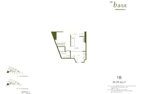 Condominio de 1 dormitorio en Bangkok, Tailandia № 170114 - foto 20