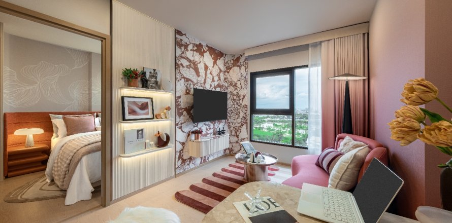 Condominio de 1 dormitorio en Bangkok, Tailandia № 170114