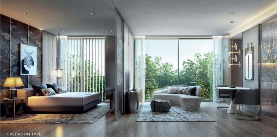 Condo in Bangkok, Thailand, 1 bedroom  № 165787