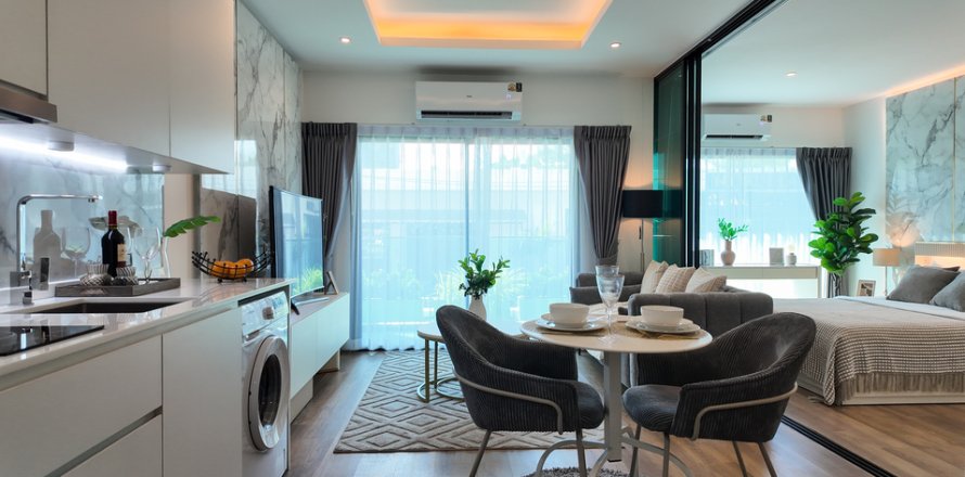 Apartamento de 2 habitaciones en Pattaya, Tailandia № 205796