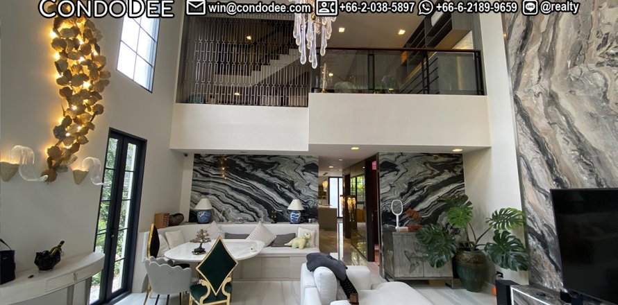 ทาวน์เฮาส์ในวัฒนา, กรุงเทพฯ, ประเทศไทย 4 ห้องนอน № 200829