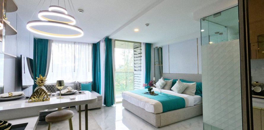 Condo à Bang Tao, Thaïlande, 1 chambre № 179816