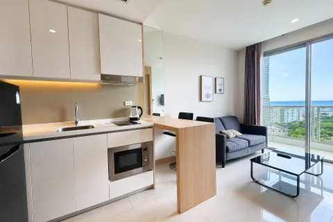 Wohnung in Pattaya, Thailand 1 Schlafzimmer № 233165 - Foto 12