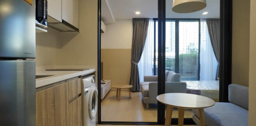 Estudio en el condominio en Khlong Toei, Bangkok, Tailandia № 157092