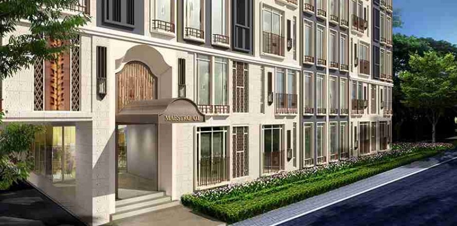 Condominio de 2 dormitorios en Thonburi, Bangkok, Tailandia № 183095