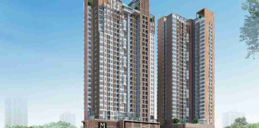 Condominio de 2 dormitorios en Phaya Thai, Bangkok, Tailandia № 183092