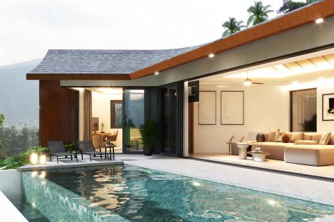 Off-plan Green Hills Villas ในเกาะสมุย, ประเทศไทย № 161487 - รูปถ่าย 7