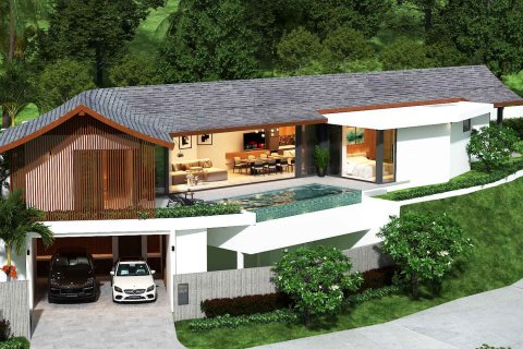 Off-plan Green Hills Villas ในเกาะสมุย, ประเทศไทย № 161487 - รูปถ่าย 9