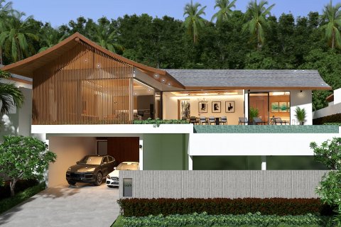 Off-plan Green Hills Villas ในเกาะสมุย, ประเทศไทย № 161487 - รูปถ่าย 11