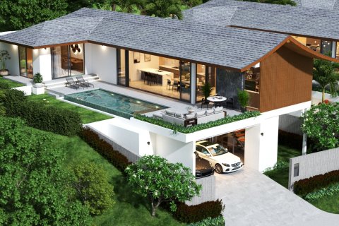 Off-plan Green Hills Villas ในเกาะสมุย, ประเทศไทย № 161487 - รูปถ่าย 12