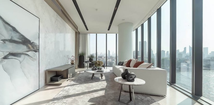 Condominio de 2 dormitorios en Khlong San, Bangkok, Tailandia № 133960