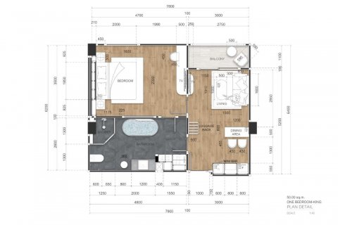 Condominio de 1 dormitorio en Pattaya, Tailandia № 71862 - foto 20
