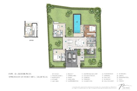 Chalet de 3 dormitorios en Kathu, Tailandia № 164983 - foto 7