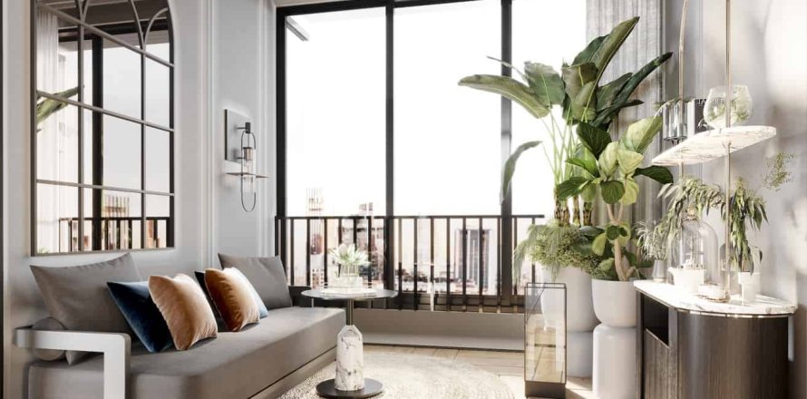 Condominio de 1 dormitorio en Bangkok, Tailandia № 166529