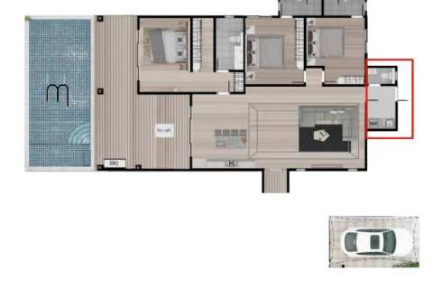 Chalet de 3 dormitorios en Hua Hin, Tailandia № 165484 - foto 13
