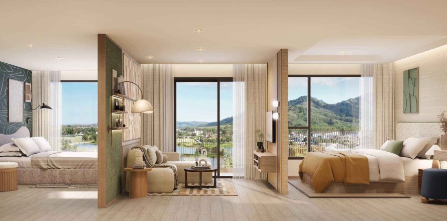 Apartamento de 3 dormitorios en SO LAGOON CHERNGTALAY BY ORIGIN, Phuket, Tailandia № 164011