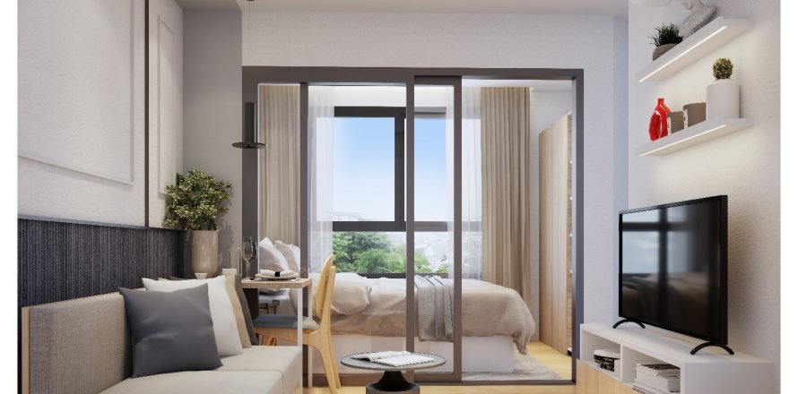 Condominio de 1 dormitorio en Bangkok, Tailandia № 203578